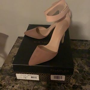 Charles David Pointer Microsuede Heel